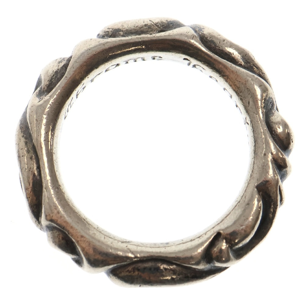 CHROME HEARTS(クロムハーツ) SCRL BAND スクロールバンド リング シルバー