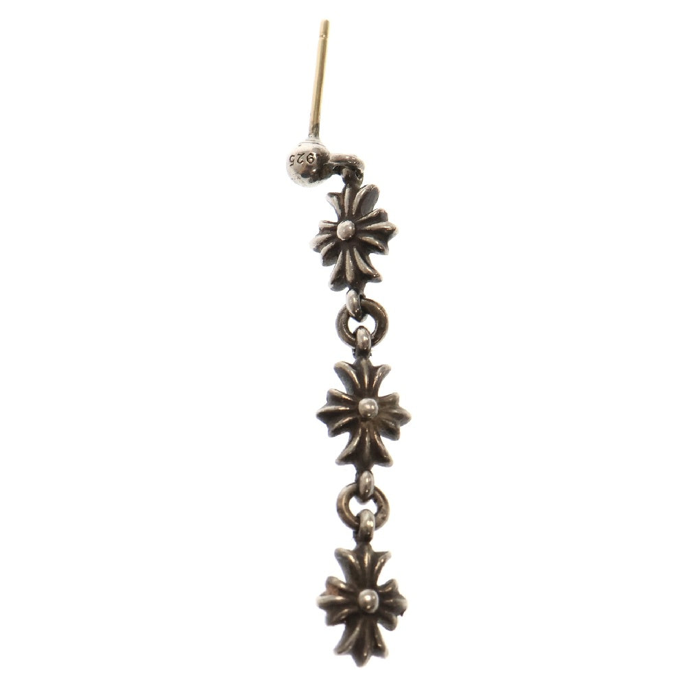 CHROME HEARTS(クロムハーツ) TINY E CH PLS 3 タイニーECHプラス3ドロップ ピアス シルバー BCA116 ※キャッチ欠品