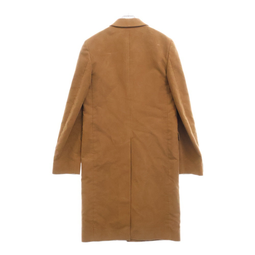 GUCCI(グッチ) スムースコート グッチ ウェブ ラベル付き ロングコート ブラウン 774538 Z370C