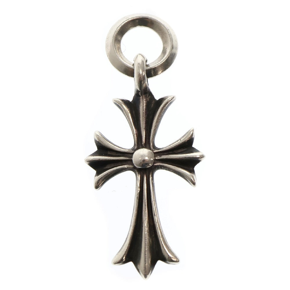 CHROME HEARTS(クロムハーツ) TINY CH CROSS タイニーCHクロス チャーム シルバーネックレストップ