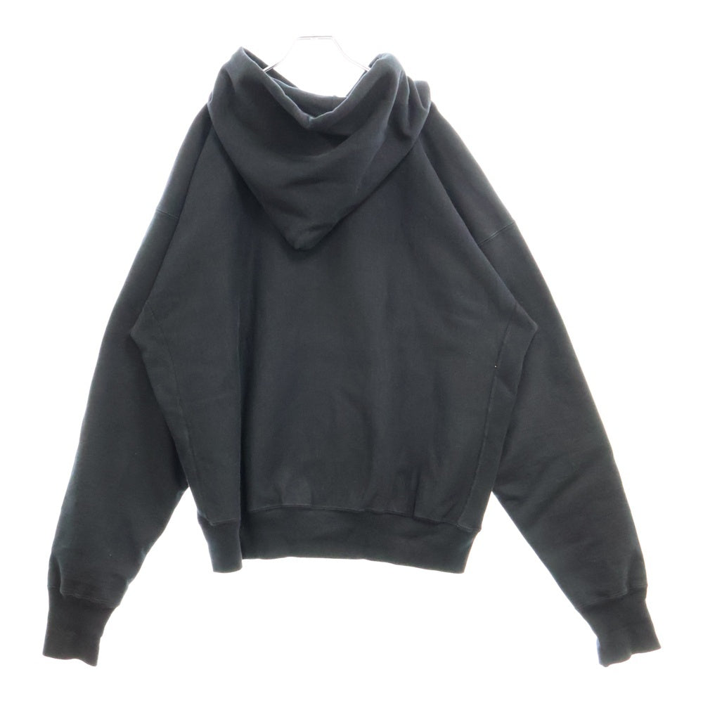 SAINT MICHAEL(セントマイケル) 23AW HOODIE ARCH SAINT SM-A23-0000-030 アーチロゴ プルオーバーフーディ スウェット ブラック