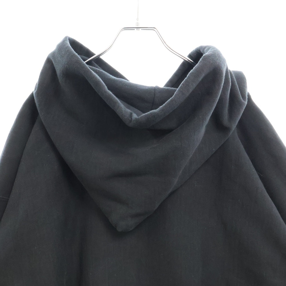 SAINT MICHAEL(セントマイケル) 23AW HOODIE ARCH SAINT SM-A23-0000-030 アーチロゴ プルオーバーフーディ スウェット ブラック