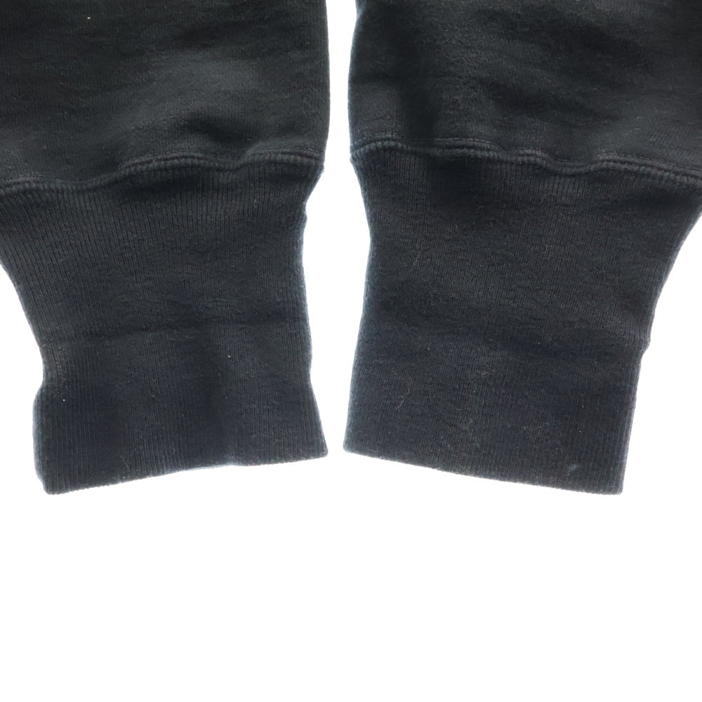 SAINT MICHAEL(セントマイケル) 23AW HOODIE ARCH SAINT SM-A23-0000-030 アーチロゴ プルオーバーフーディ スウェット ブラック