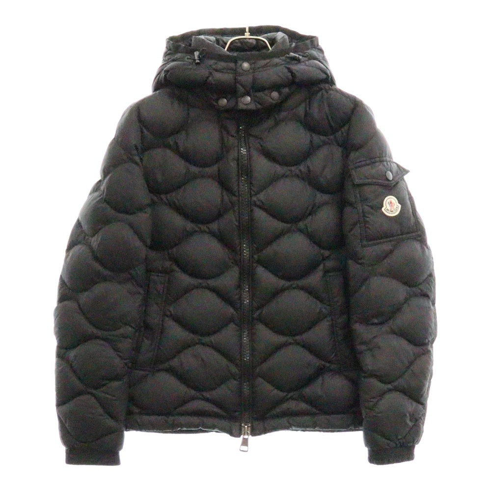 MONCLER(モンクレール) MORANDIERES GIUBBOTTO C20914131805 53227 モランディエール ナイロンダウンジャケット ブラック
