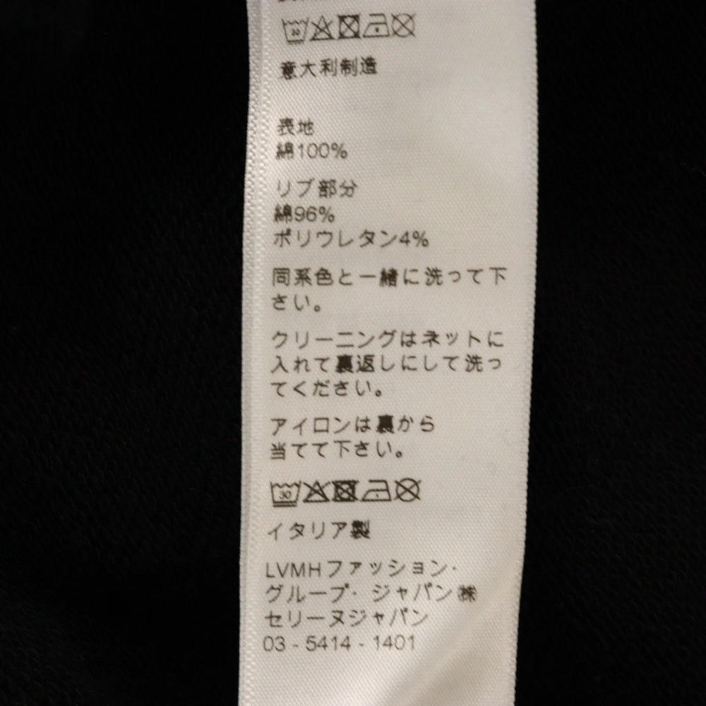 CELINE(セリーヌ) Chambord Loose Sweatshirt 2Y493052H シャンボールルーズスウェット フーディー プルオーバーパーカー ブラック