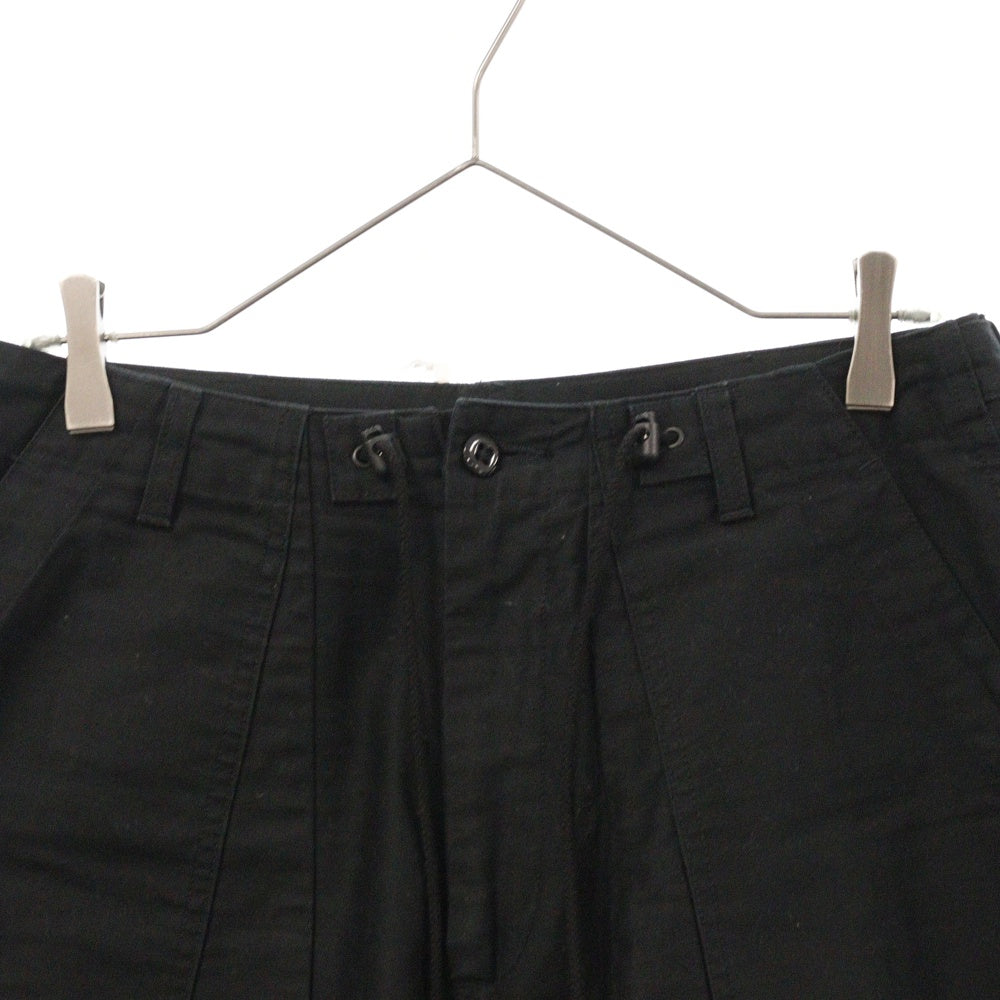 Needles(ニードルス) BEAMS別注 H.D. Pants SP KP359 ワイドシルエットパンツ ボトムス ブラック
