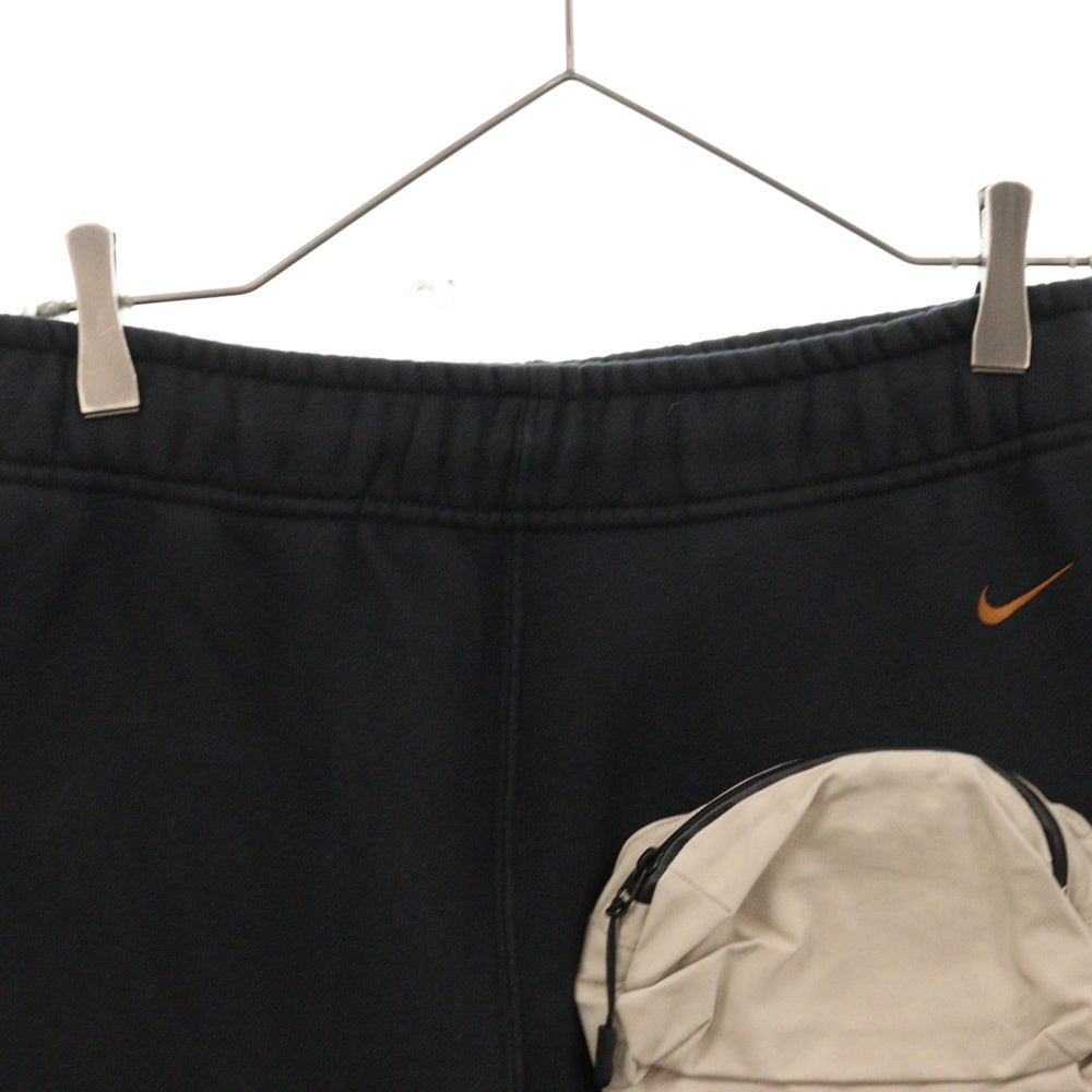 NIKE(ナイキ) ×TRAVIS SCOTT NRG AG UTILITY SWEAT PANT ユーティリティ マルチポケット スウェットパンツ ボトムス ブラック