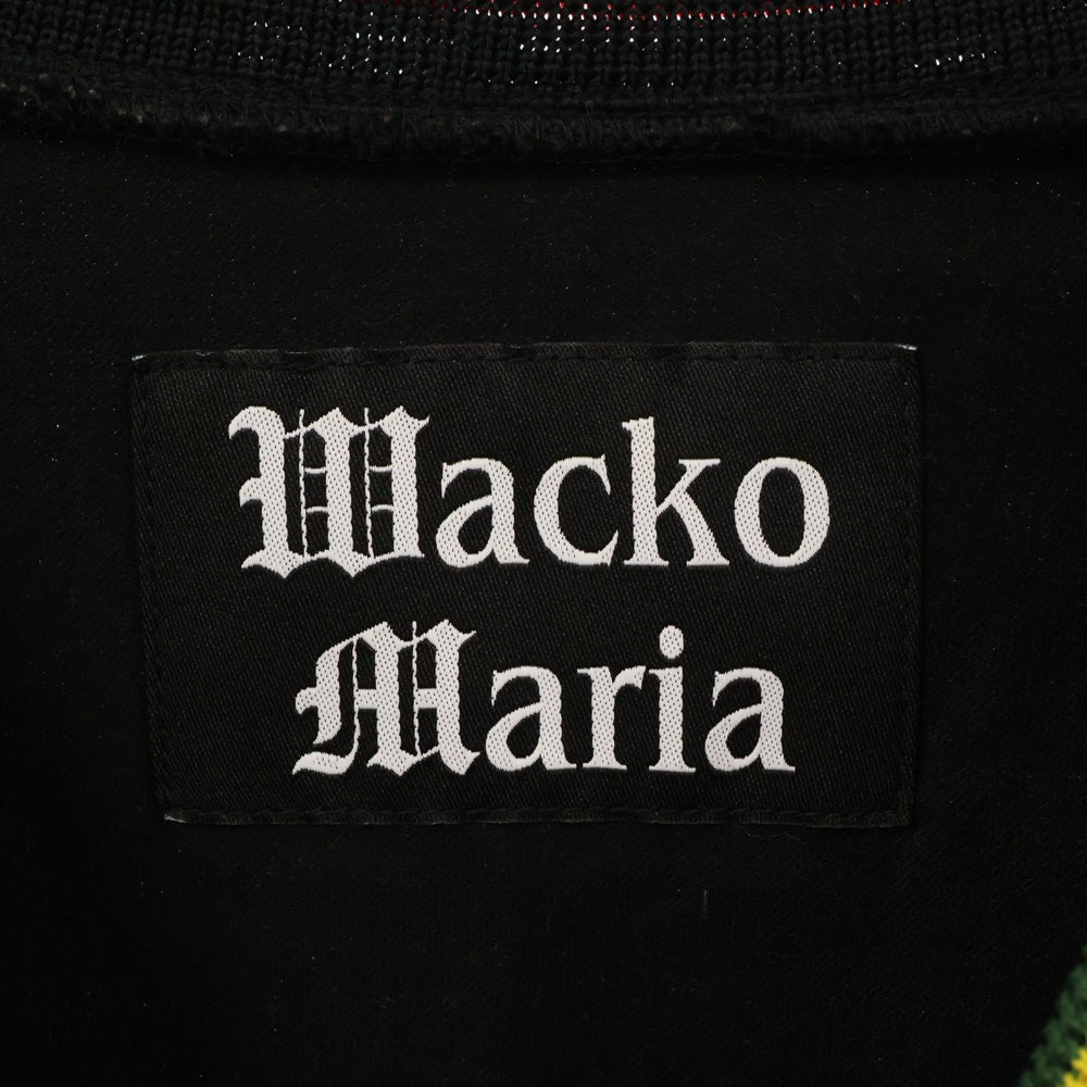 WACKO MARIA(ワコマリア) 24SS VELVETEEN PULLOVER JACKET プルオーバー ジャケット スウェット 24SS-WMO-TJ04 ブラック