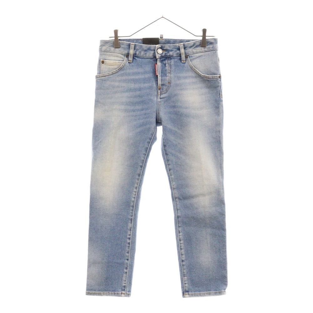 DSQUARED2(ディースクエアード) Cool Girl Cropped Jean S75LB0481 クールガール クロップド ジーンズ デニム ボトムス インディゴ レディース