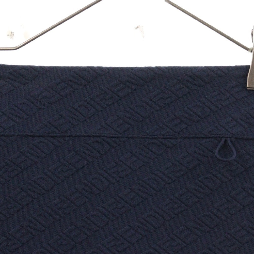 FENDI(フェンディ) Monogram Leggins FAB311 AK7S モノグラム ナイロン レギンス ネイビー