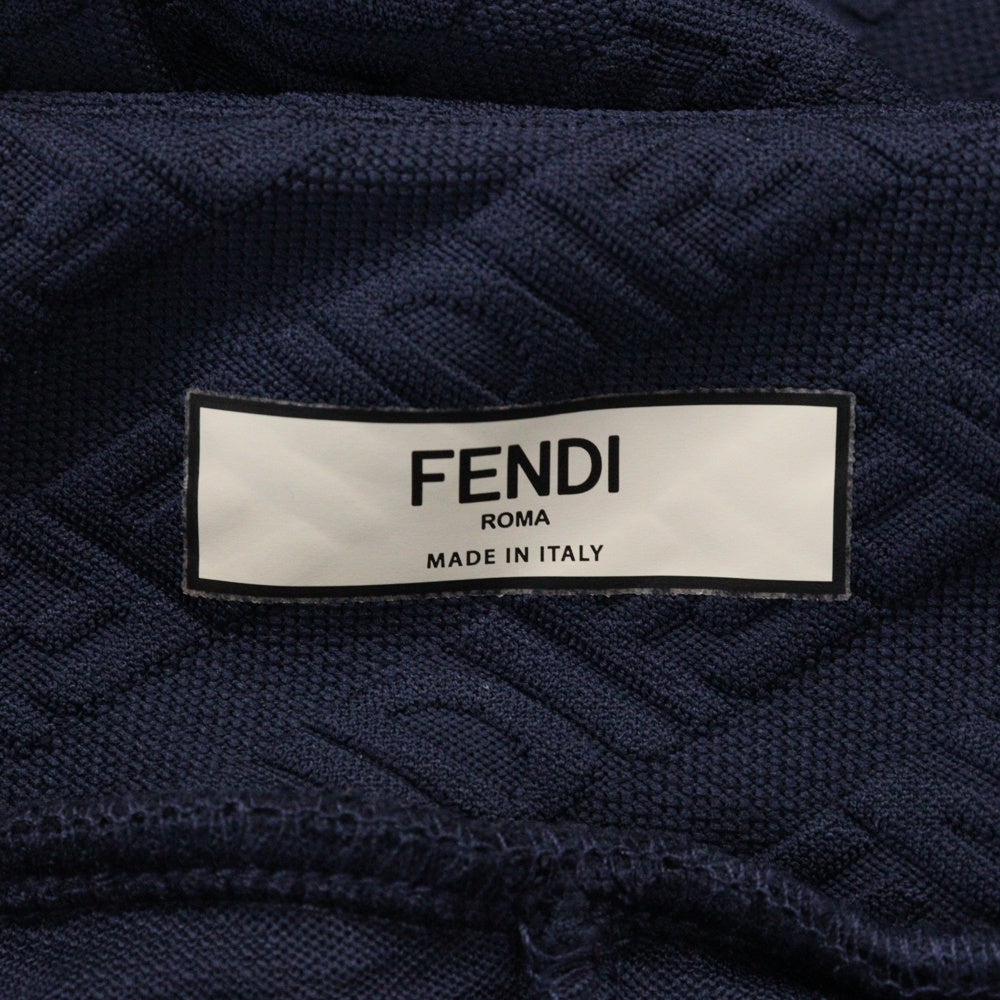 FENDI(フェンディ) Monogram Leggins FAB311 AK7S モノグラム ナイロン レギンス ネイビー