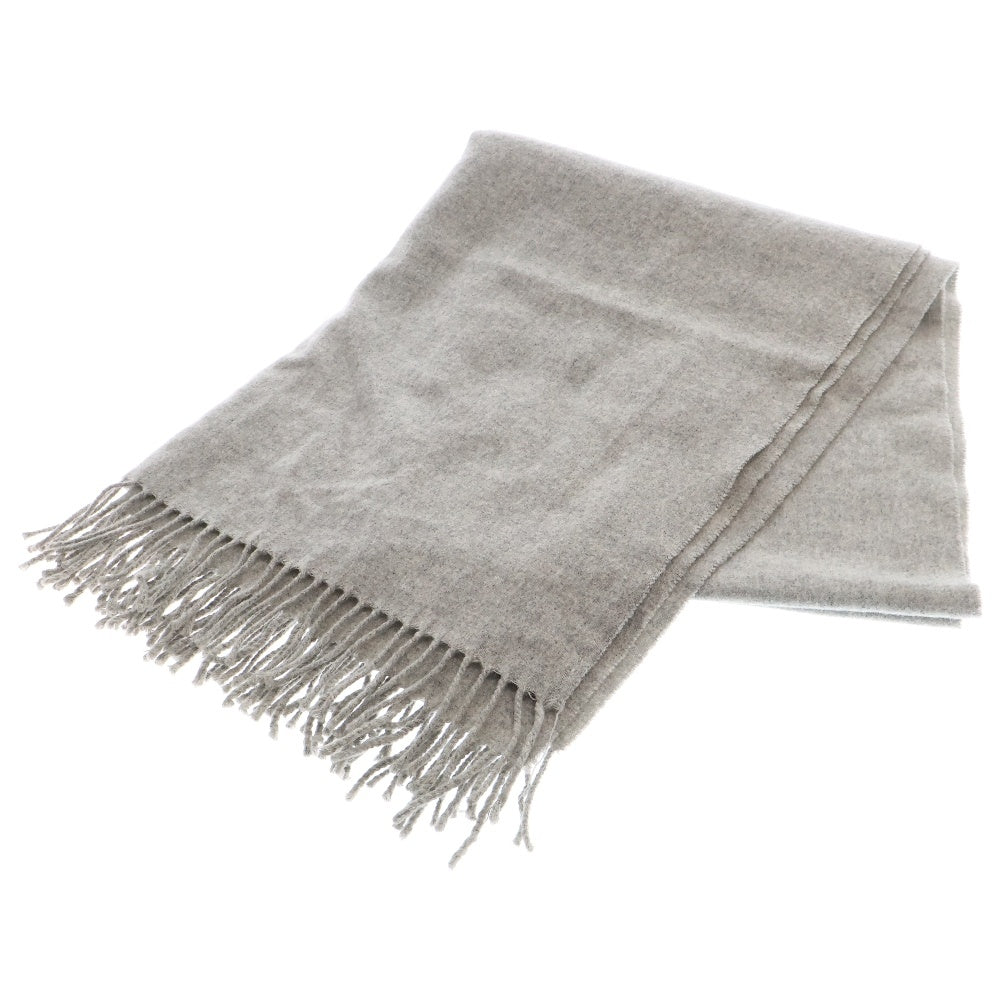 Acne Studios(アクネ ストゥディオズ) VIRGIN WOOL SCARF ヴァージンウール ロゴ マフラー グレー