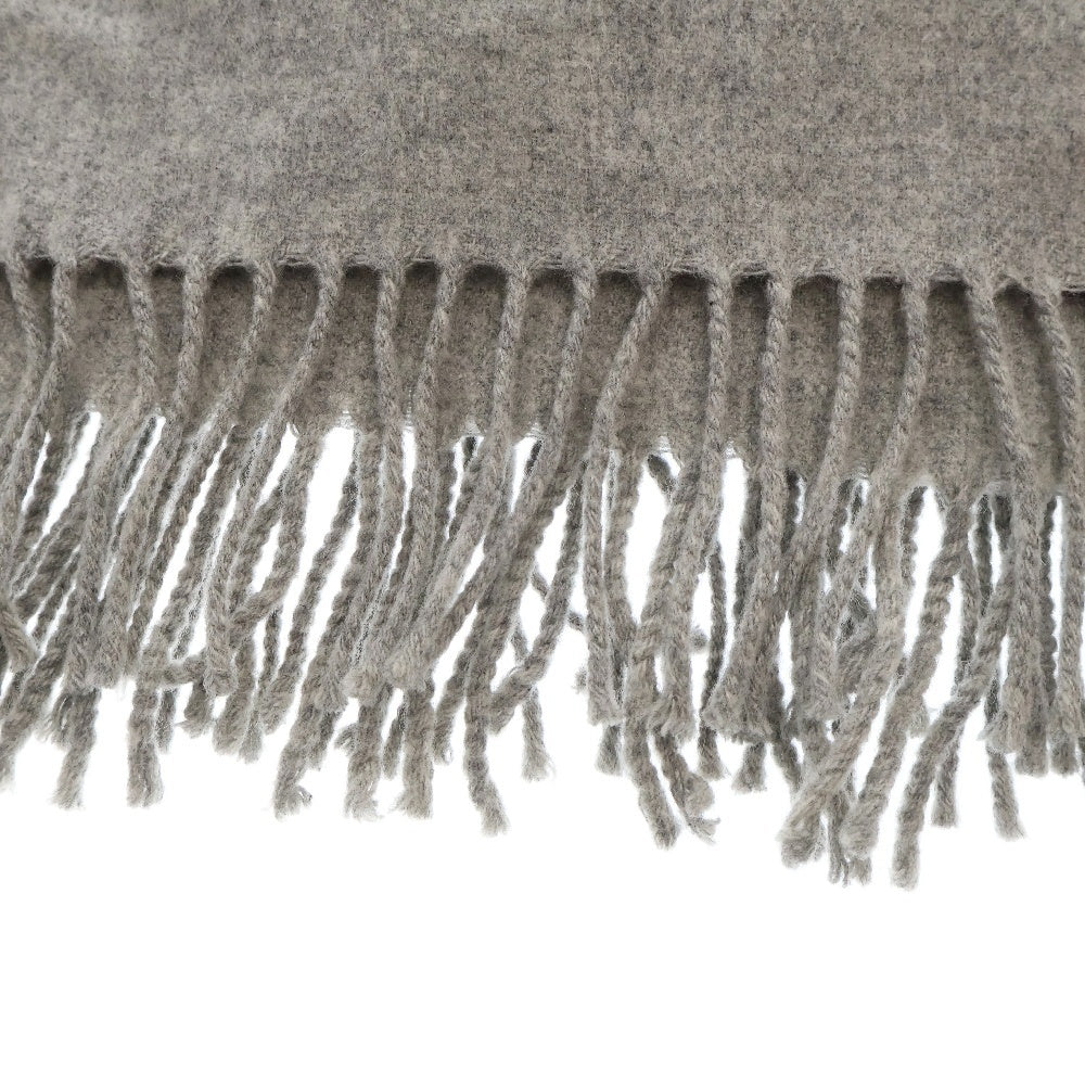 Acne Studios(アクネ ストゥディオズ) VIRGIN WOOL SCARF ヴァージンウール ロゴ マフラー グレー