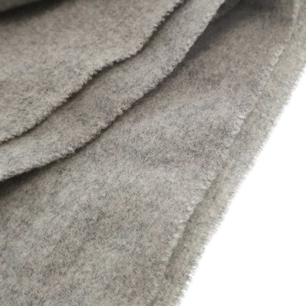 Acne Studios(アクネ ストゥディオズ) VIRGIN WOOL SCARF ヴァージンウール ロゴ マフラー グレー