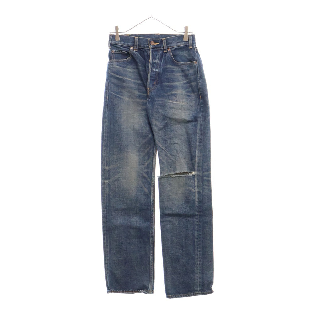 CELINE(セリーヌ) Polly Jeans N754 423R 08DD ポリージーンズ ストレートデニムパンツ ボトムス インディゴ レディース