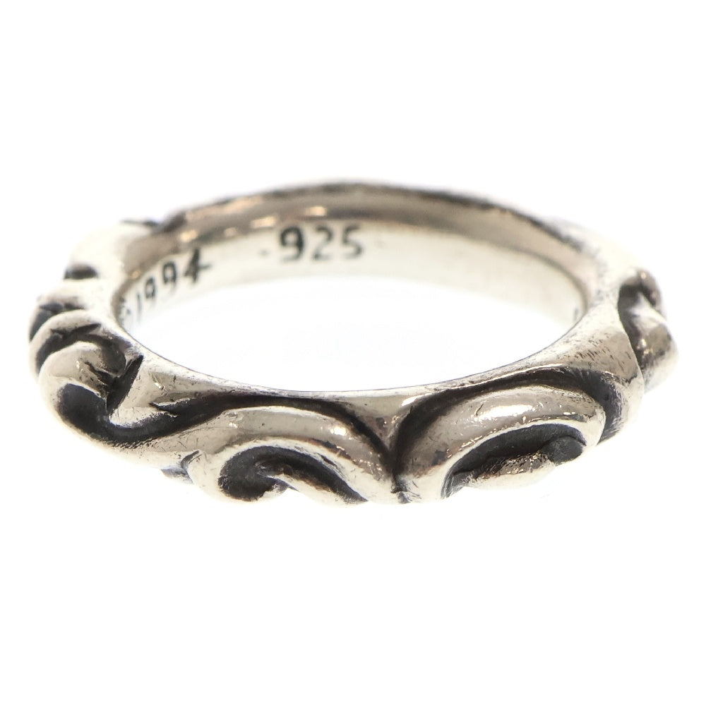 CHROME HEARTS(クロムハーツ) SCRL BAND スクロールバンド リング シルバー BCA351