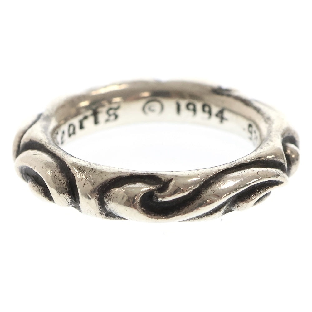 CHROME HEARTS(クロムハーツ) SCRL BAND スクロールバンド リング シルバー BCA351
