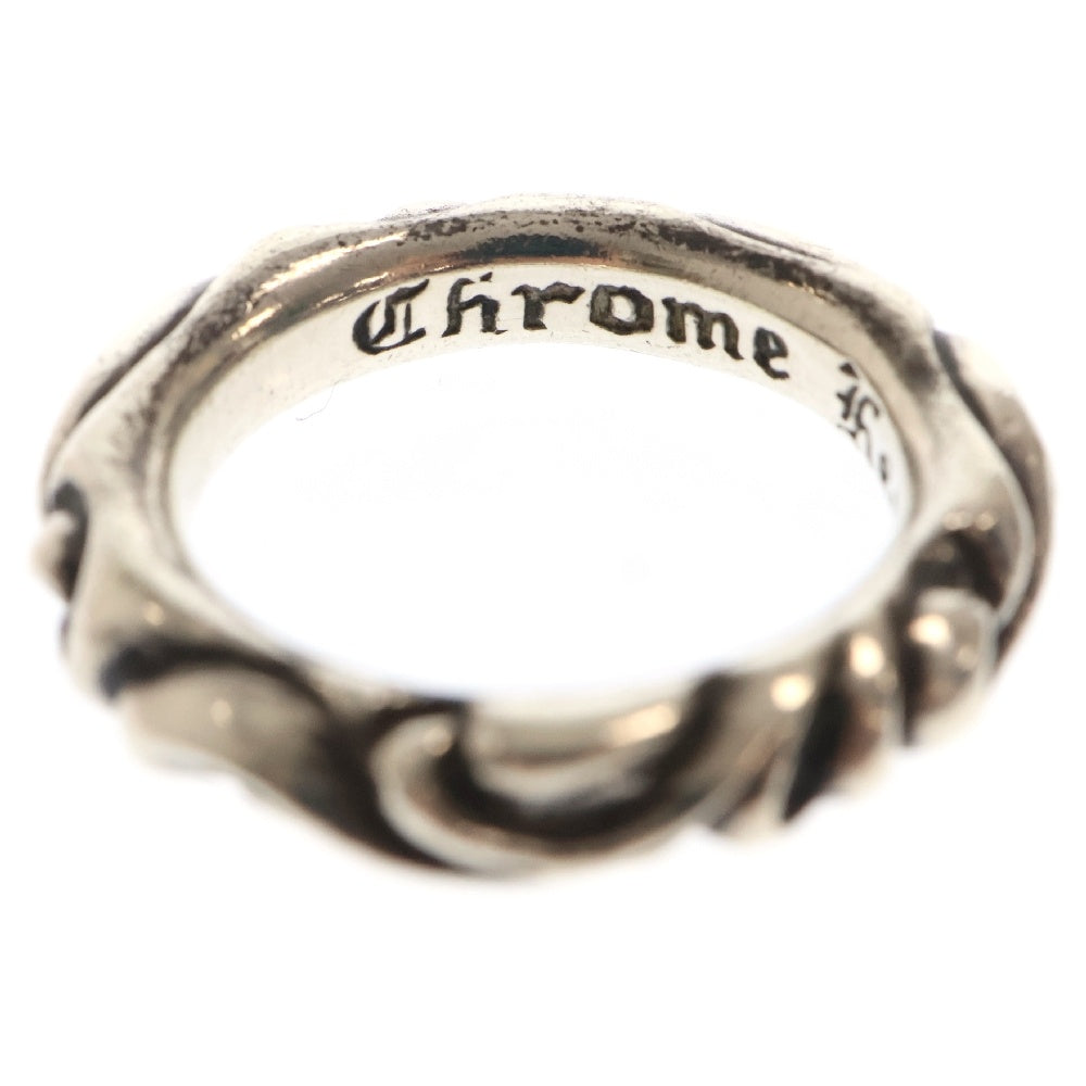 CHROME HEARTS(クロムハーツ) SCRL BAND スクロールバンド リング シルバー BCA351