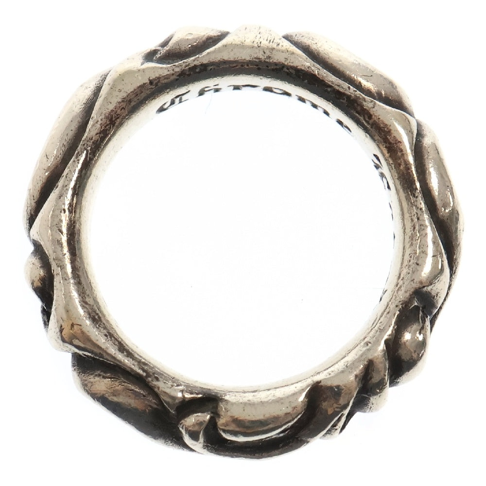 CHROME HEARTS(クロムハーツ) SCRL BAND スクロールバンド リング シルバー BCA351