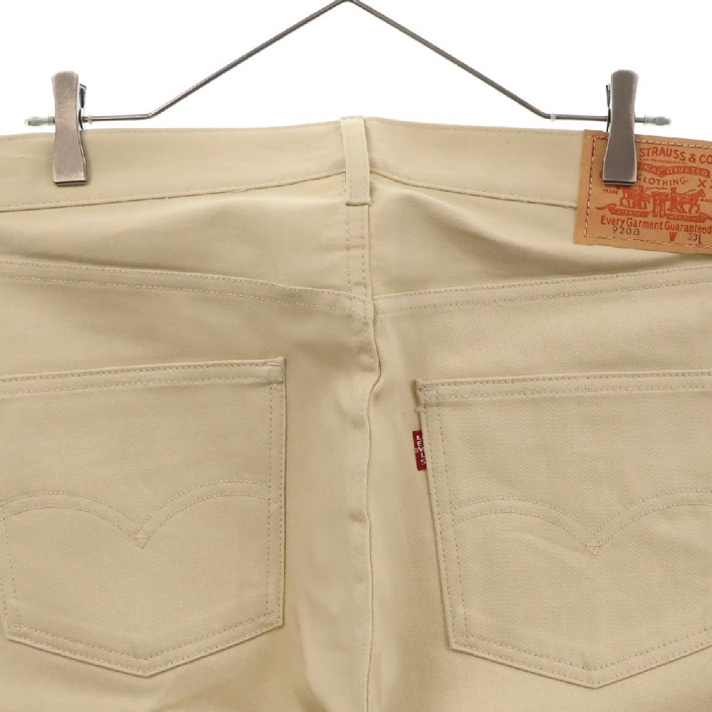 Levi's VINTAGE CLOTHING(リーバイス ビンテージ クロージング) 90S 902B 920B-1222 BIG E サンド サテンパンツ ベージュ