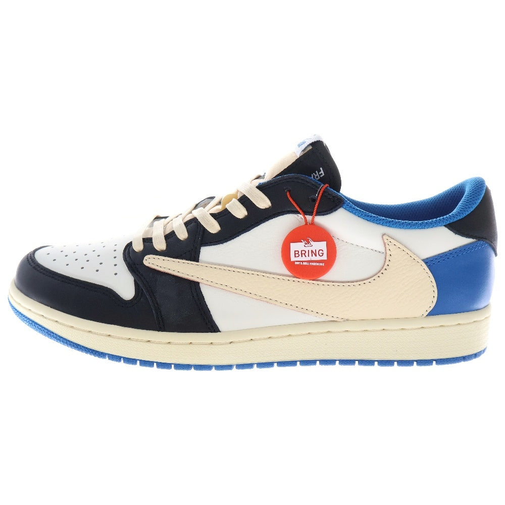 NIKE(ナイキ) ×TRAVIS SCOTT FRAGMENT DESIGN AIR JORDAN 1 LOW OG SP トラヴィススコット フラグメント エアジョーダン1 ローカットスニーカー US11/29cm DM7866-140