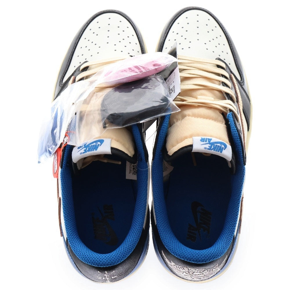NIKE(ナイキ) ×TRAVIS SCOTT FRAGMENT DESIGN AIR JORDAN 1 LOW OG SP トラヴィススコット フラグメント エアジョーダン1 ローカットスニーカー US11/29cm DM7866-140