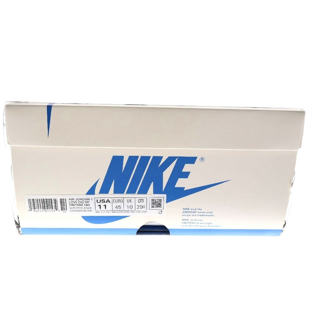 NIKE(ナイキ) ×TRAVIS SCOTT FRAGMENT DESIGN AIR JORDAN 1 LOW OG SP トラヴィススコット フラグメント エアジョーダン1 ローカットスニーカー US11/29cm DM7866-140