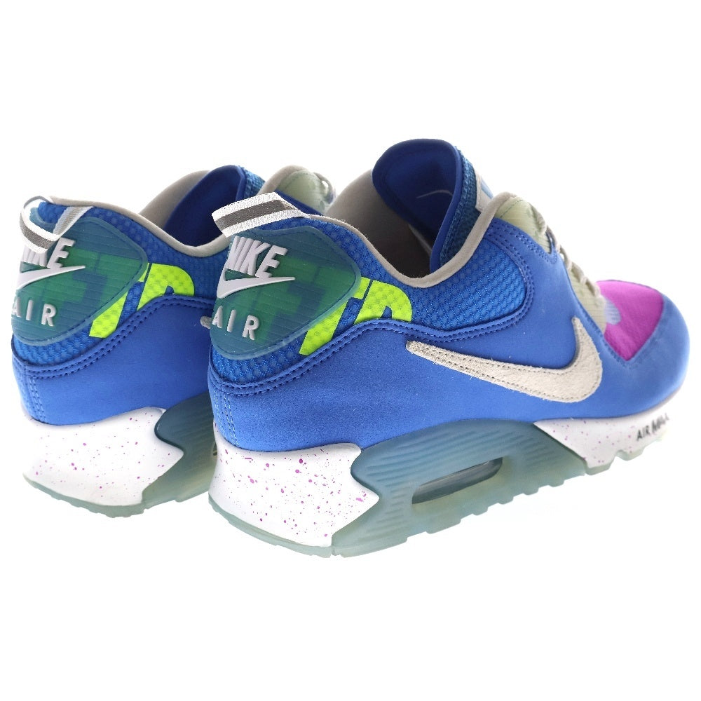 NIKE(ナイキ) ×UNDEFEATED AIR MAX 90 Blue/Purple アンディフィーテッド エア マックス ローカットスニーカー ブルー/パープル US10/28cm CQ2289-400