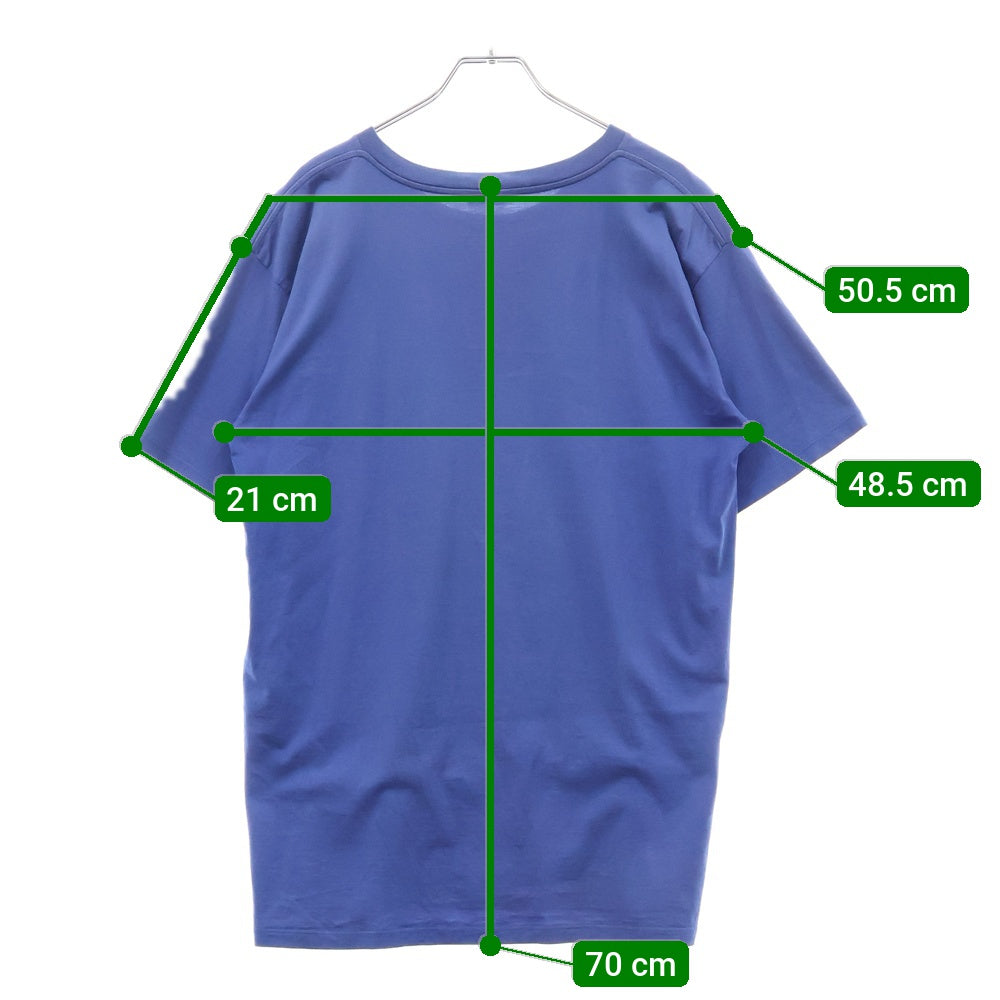 CELINE(セリーヌ) Loose S/S Tee フロントロゴルーズ半袖Tシャツ 2X681501F ブルー