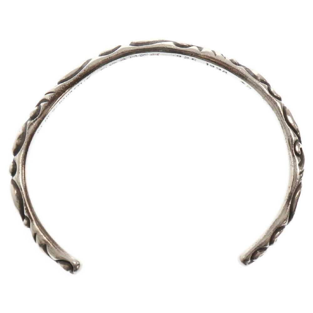 CHROME HEARTS(クロムハーツ) BANGLE SCROLL スクロールバンドバングル ブレスレット シルバー BCA127