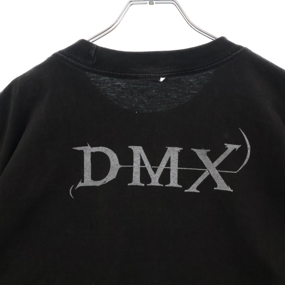 VINTAGE(ヴィンテージ) DMX Ruf Ryders ラフライダース レジェンド プリント 半袖 Tシャツ カットソー ブラック