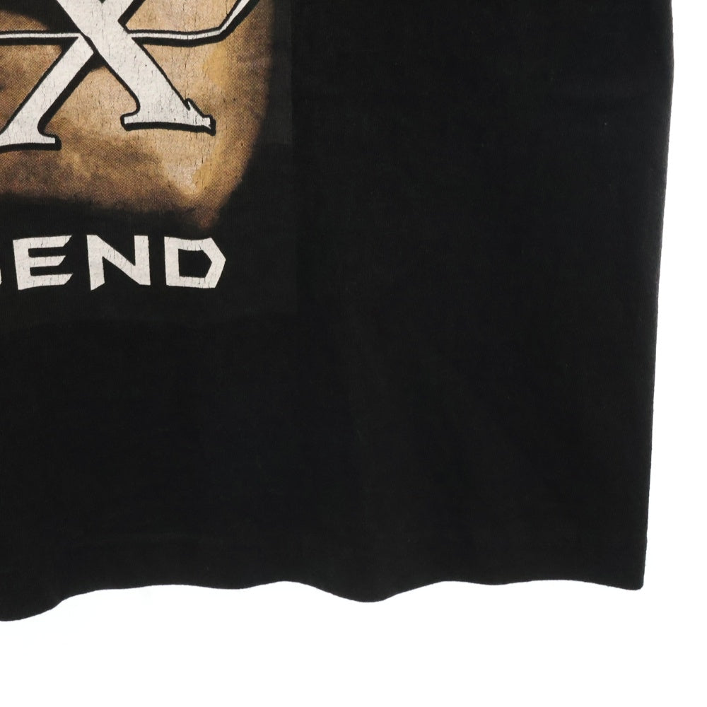 VINTAGE(ヴィンテージ) DMX Ruf Ryders ラフライダース レジェンド プリント 半袖 Tシャツ カットソー ブラック