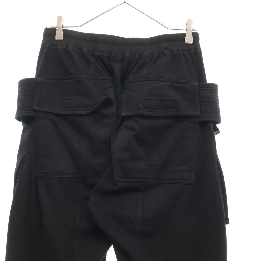 DRKSHDW(ダークシャドウ) CREATCH CARGO DRAWSTRING クリーチカーゴ スリム ドローストリング パンツ ブラック DU02D2376