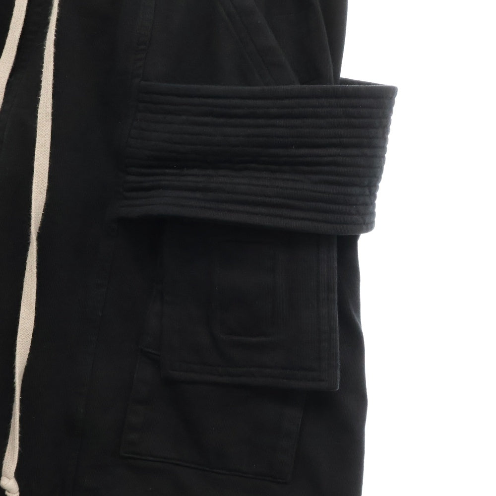 DRKSHDW(ダークシャドウ) CREATCH CARGO DRAWSTRING クリーチカーゴ スリム ドローストリング パンツ ブラック DU02D2376