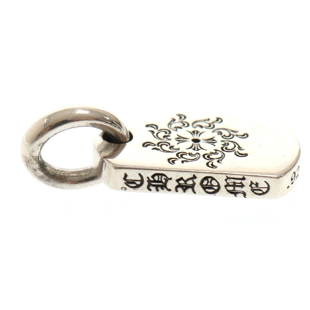 CHROME HEARTS(クロムハーツ) ホノルル限定 タイニー CH シャイン ドッグタグ シルバー ネックレストップ