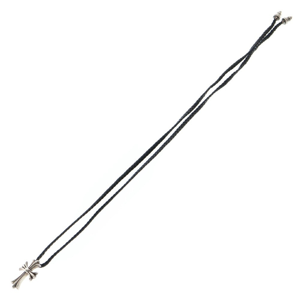 CHROME HEARTS(クロムハーツ) CH CRS SMLスモールCHクロス BC ボロチップブレイド ネックレス シルバー BCA220
