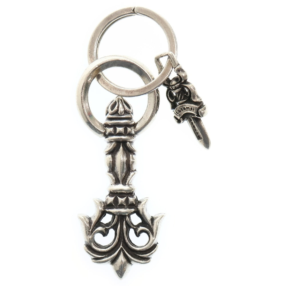 CHROME HEARTS(クロムハーツ) FILIGREE PULL DAGGER KEY RING フィリグリープル ダガーキーリング シルバー