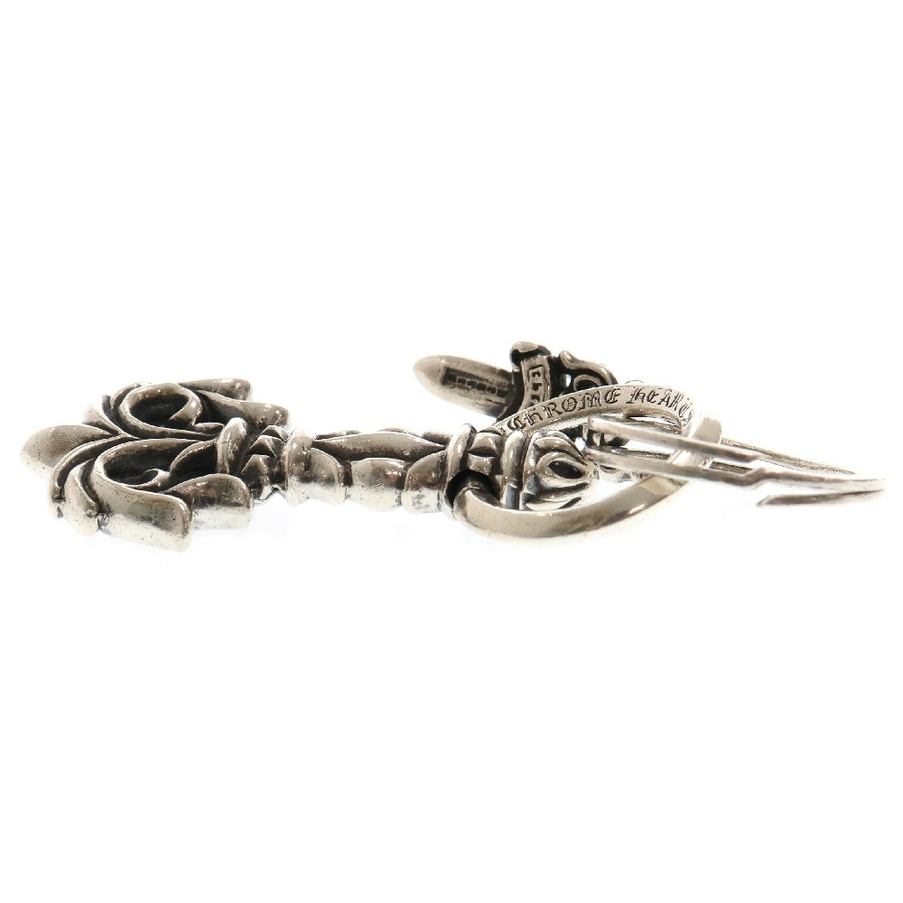 CHROME HEARTS(クロムハーツ) FILIGREE PULL DAGGER KEY RING フィリグリープル ダガーキーリング シルバー