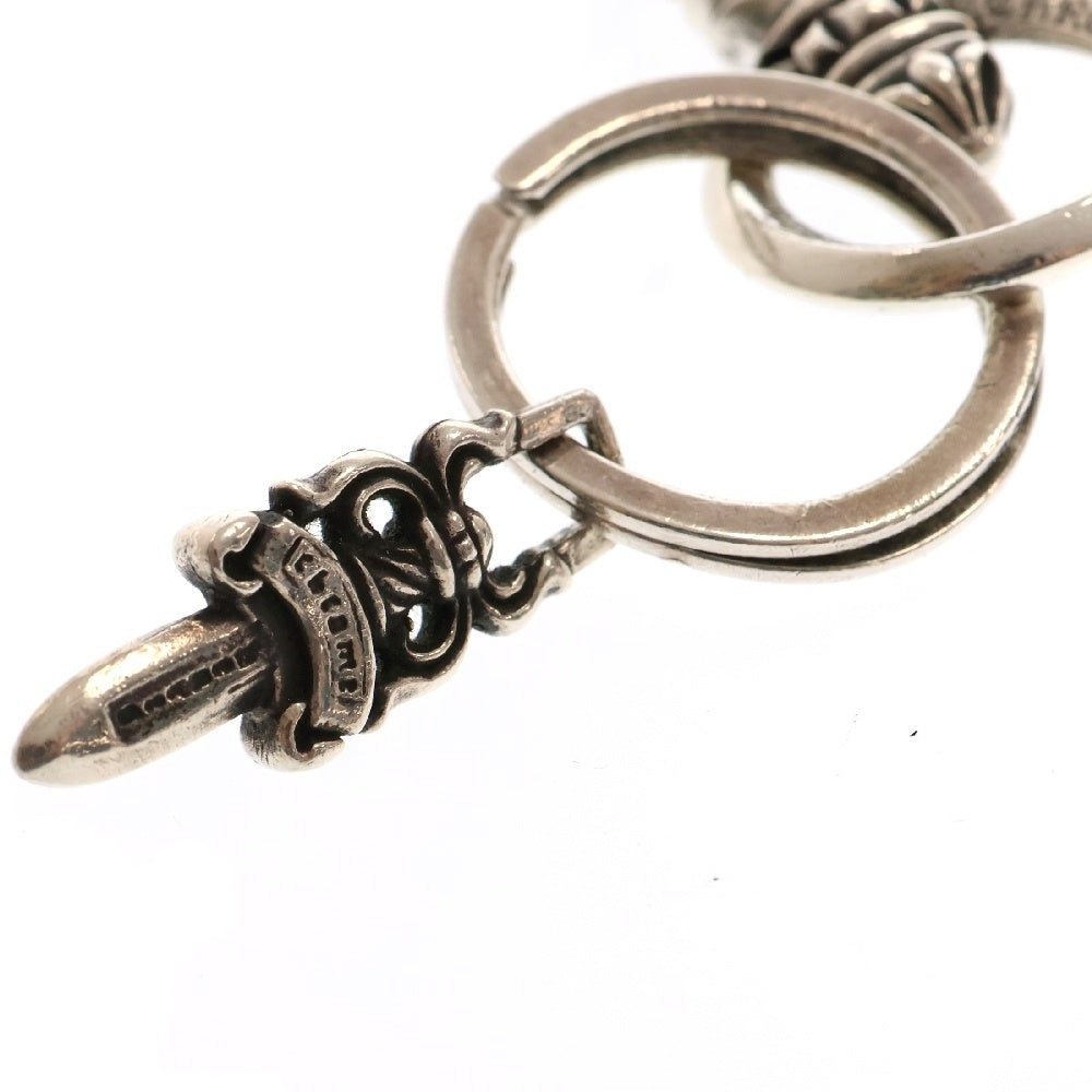 CHROME HEARTS(クロムハーツ) FILIGREE PULL DAGGER KEY RING フィリグリープル ダガーキーリング シルバー
