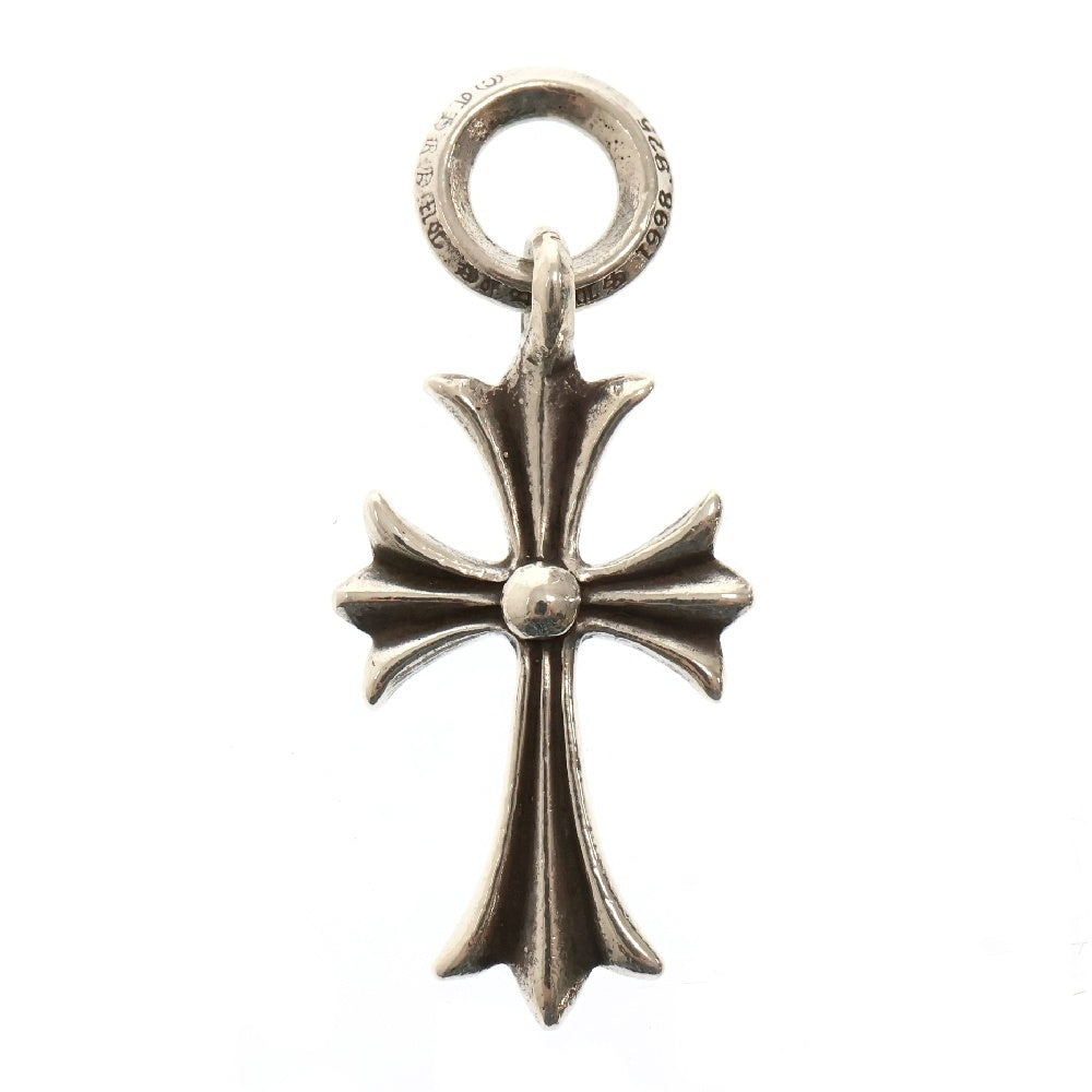 CHROME HEARTS(クロムハーツ) TINY CH CROSS タイニーCHクロス チャーム ネックレストップ シルバー BCA382