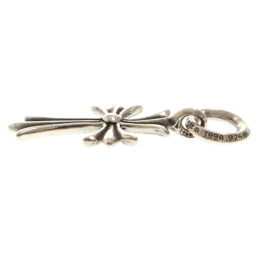 CHROME HEARTS(クロムハーツ) TINY CH CROSS タイニーCHクロス チャーム ネックレストップ シルバー BCA382