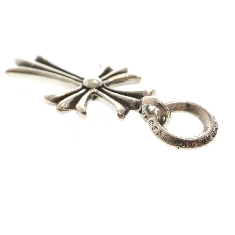 CHROME HEARTS(クロムハーツ) TINY CH CROSS タイニーCHクロス チャーム ネックレストップ シルバー BCA382