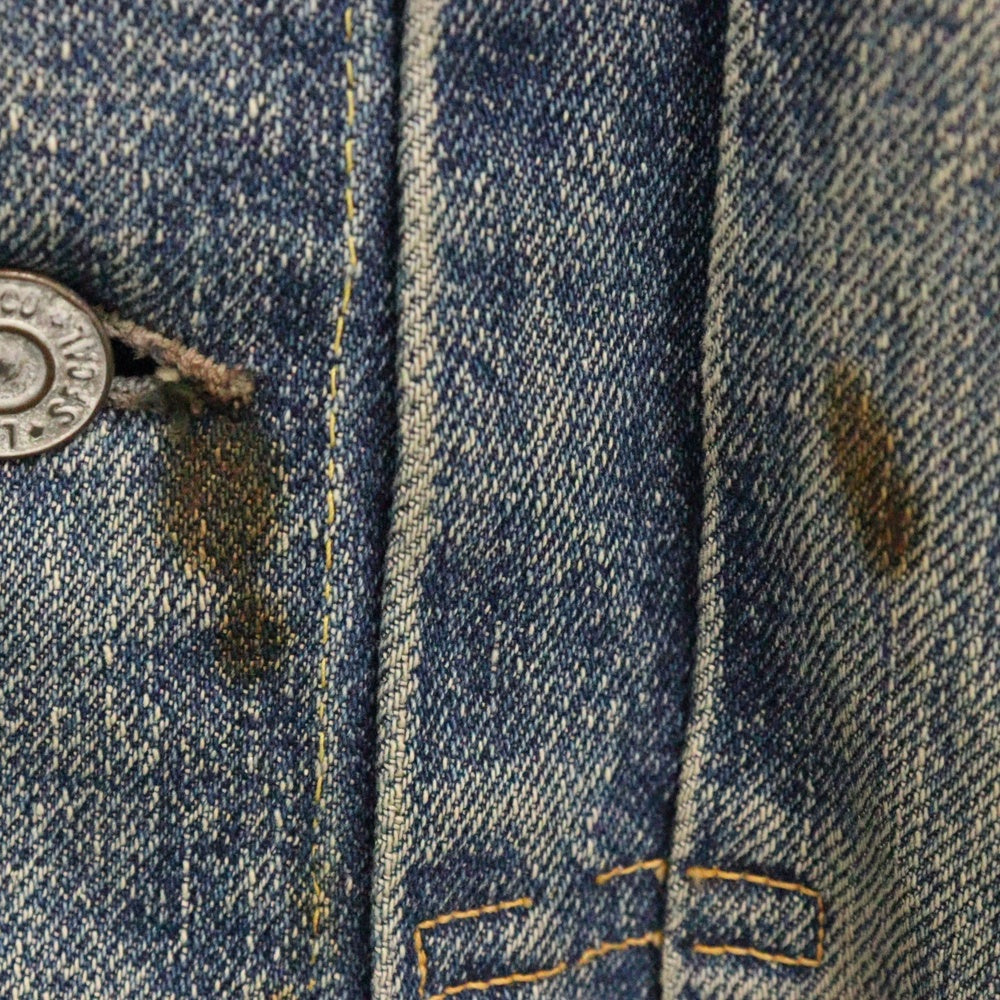 Levi's(リーバイス) 50S VINTAGE 507XX 2nd セカンド 紙パッチ ボタン裏17 デニムジャケット インディゴ ハギ付き