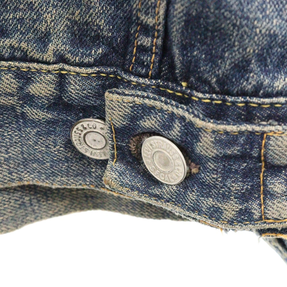 Levi's(リーバイス) 50S VINTAGE 507XX 2nd セカンド 紙パッチ ボタン裏17 デニムジャケット インディゴ ハギ付き
