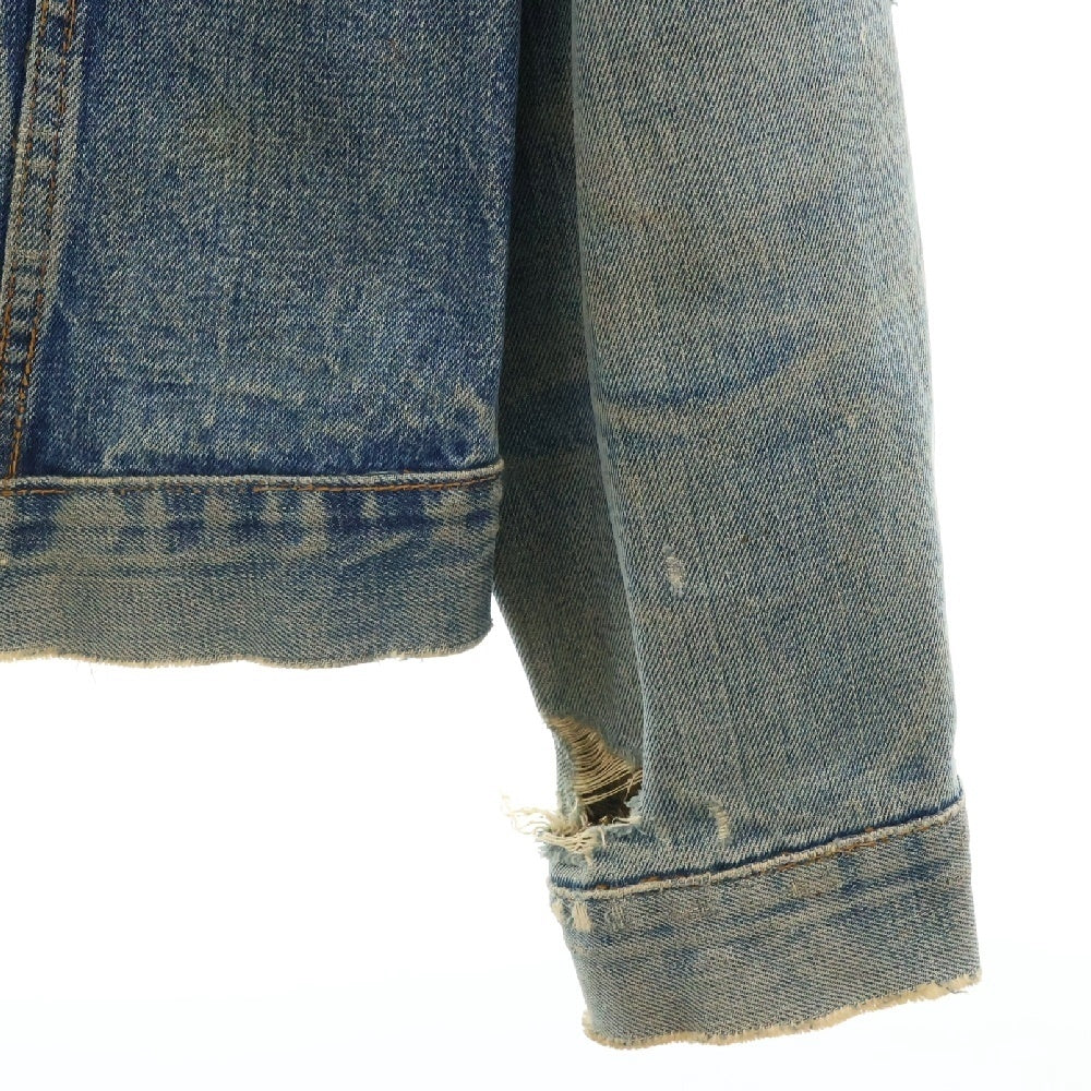 Levi's(リーバイス) 70's VINTAGE 70505 BIGE ボタン裏524 4th フォース ヴィンテージ デニムジャケット トラッカージャケット インディゴ ※カスタム品