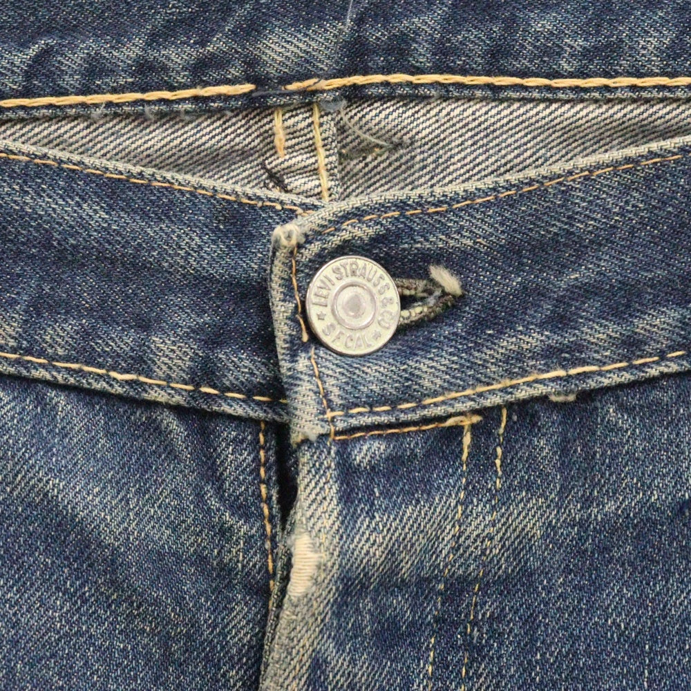 Levi's(リーバイス) 50S~60S VINTAGE 501 XXギャラ入り紙パッチ BIG E ボタンフライデニムパンツ インディゴ