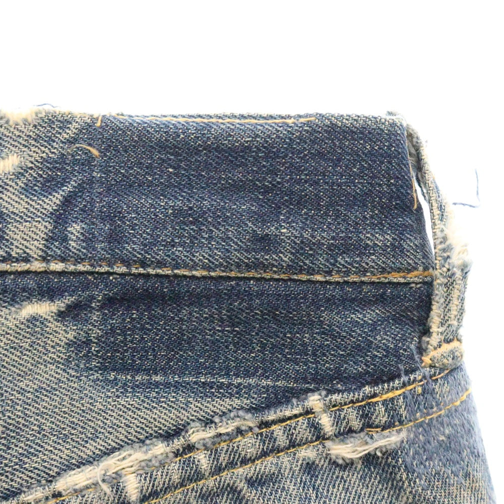 Levi's(リーバイス) 60S VINTAGE 502 ボタン裏刻印K BIG E グリッパジッパー ジッパーフライデニムパンツ インディゴ