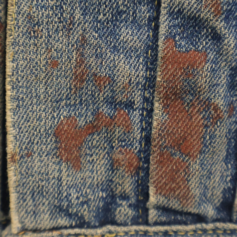 Levi's(リーバイス) 50S VINTAGE 2nd 517XX 紙パッチ BIG E 裏地ブランケット デニムジャケット インディゴ