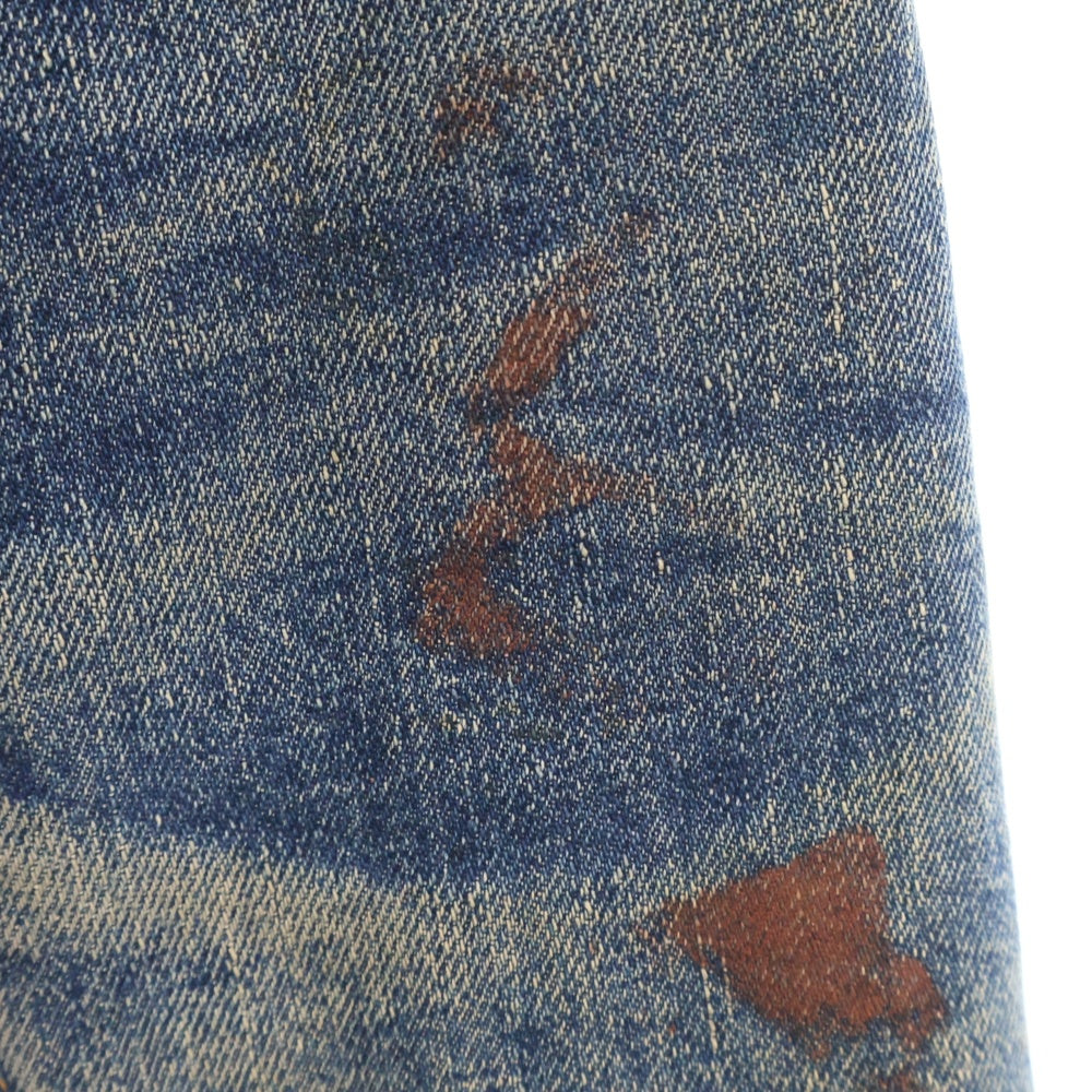 Levi's(リーバイス) 50S VINTAGE 2nd 517XX 紙パッチ BIG E 裏地ブランケット デニムジャケット インディゴ