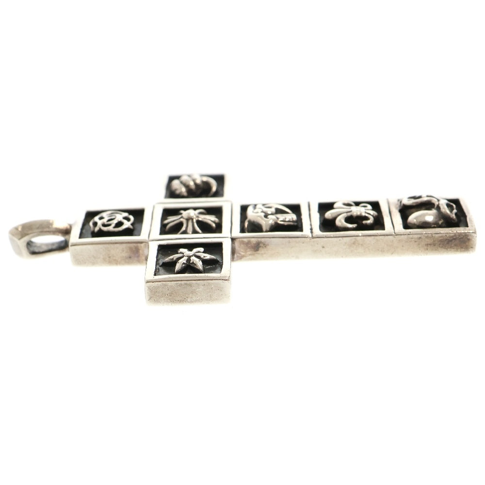 CHROME HEARTS(クロムハーツ) MULTI FRAMED CROSS マルチフレームドクロス ペンダントトップ シルバー BCA292